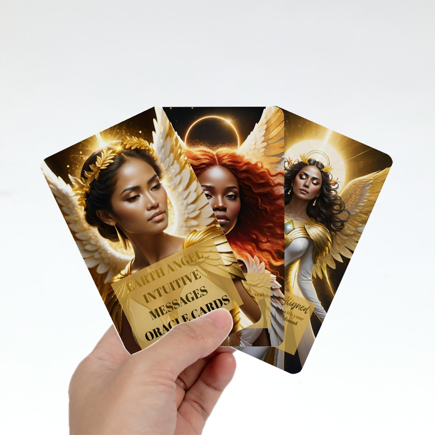 Earth Angel Intuitive Messages Oracle Cards (2.75" × 4.75") - Image 2