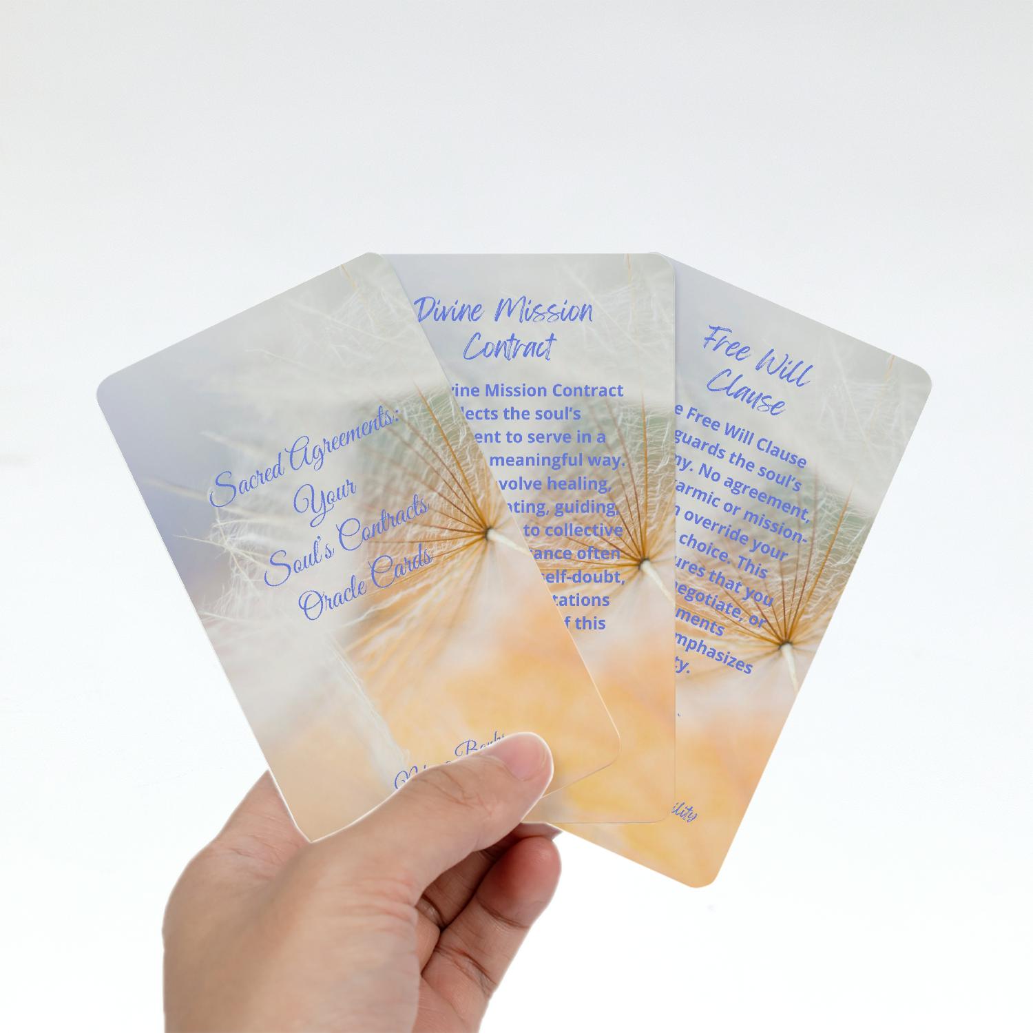 Sacred Agreements Oracle Cards (2.75" × 4.75") - Image 2