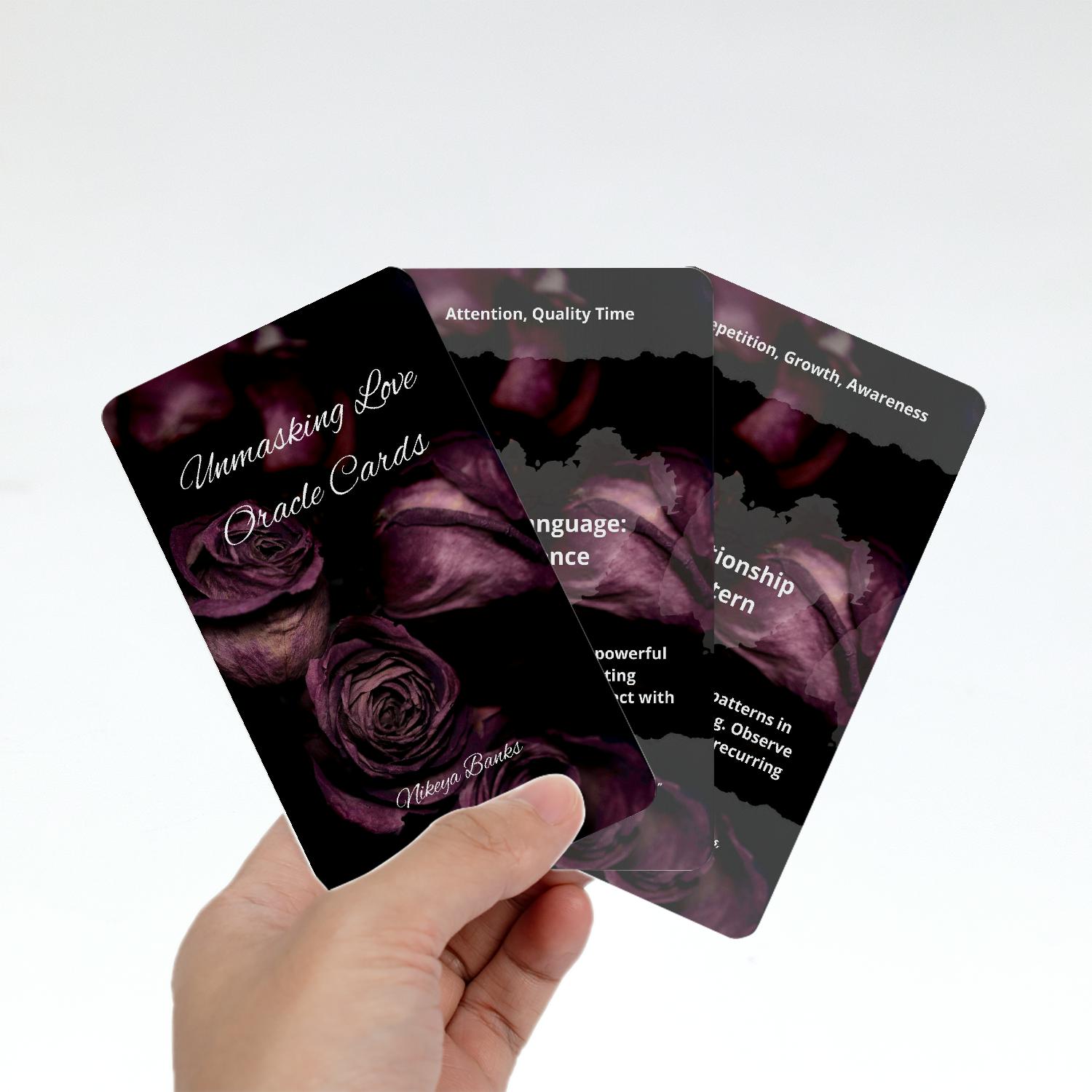 Unmasking Love Relationship Cards (2.75" × 4.75") - Image 2