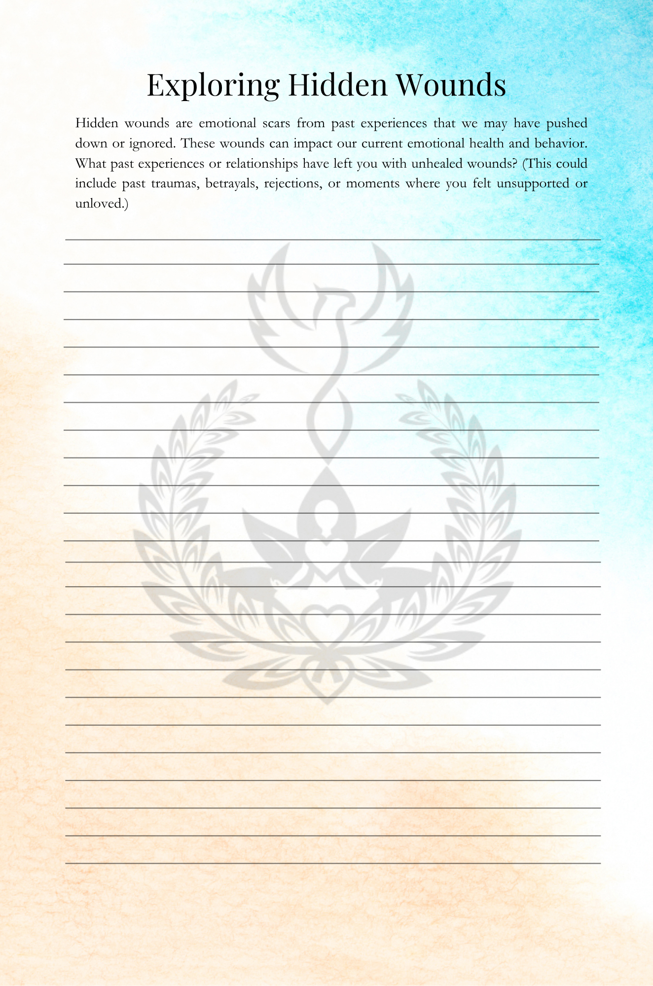 The Awaken the Inner Healer Digital Workbook - Image 2