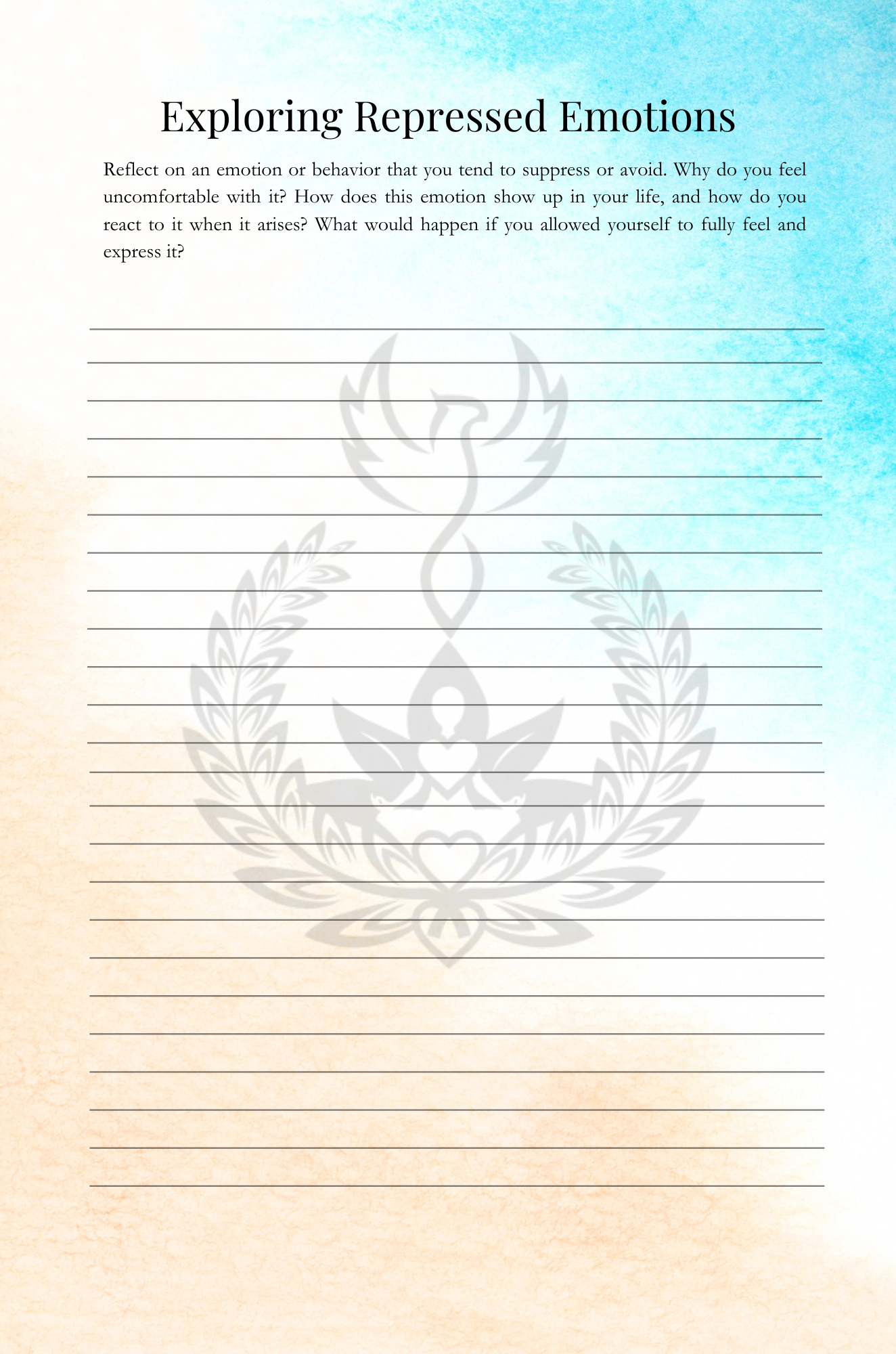 The Awaken the Inner Healer Digital Workbook - Image 3