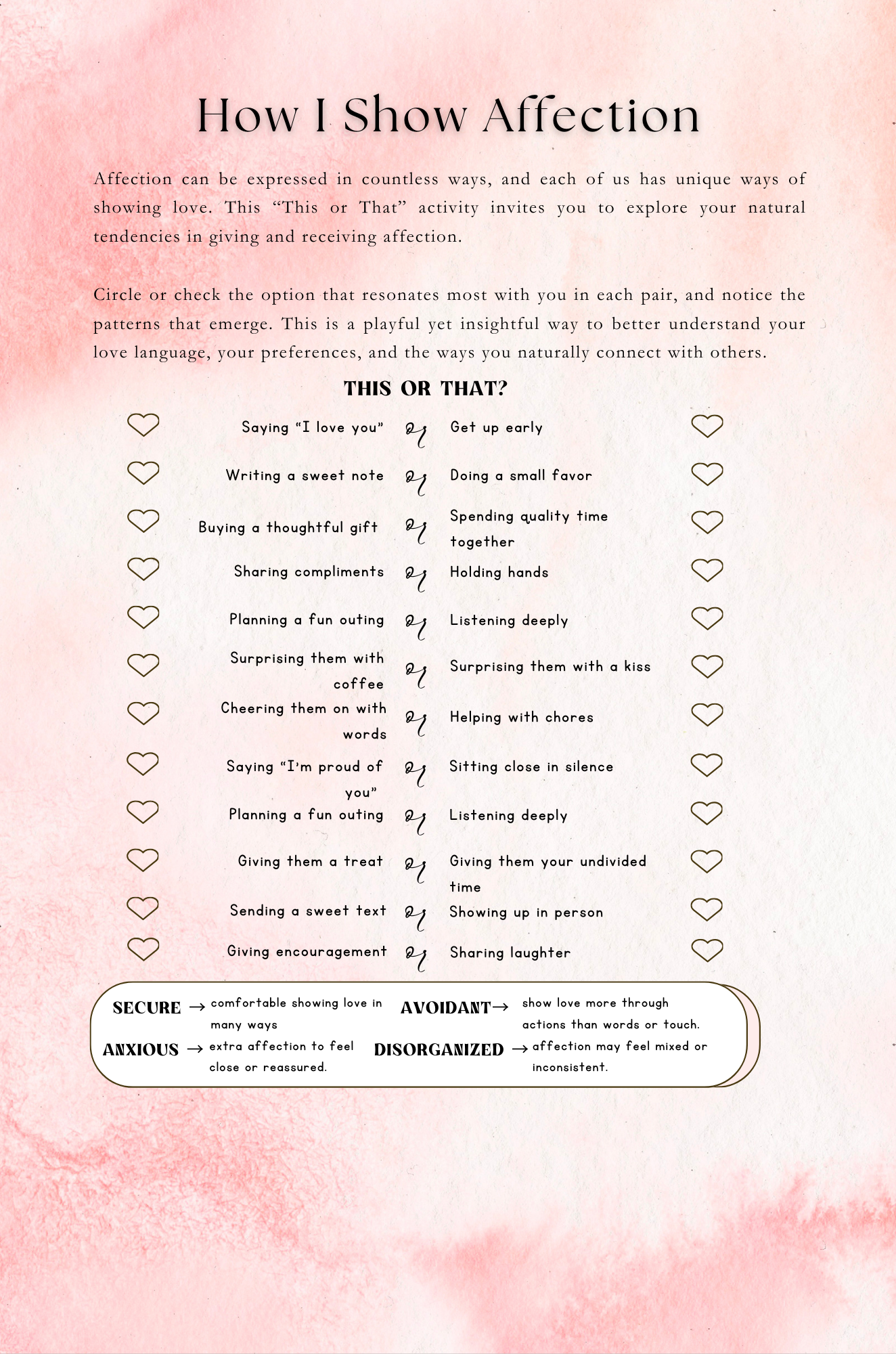 Relationship Reset Motivational Workbook - Image 2