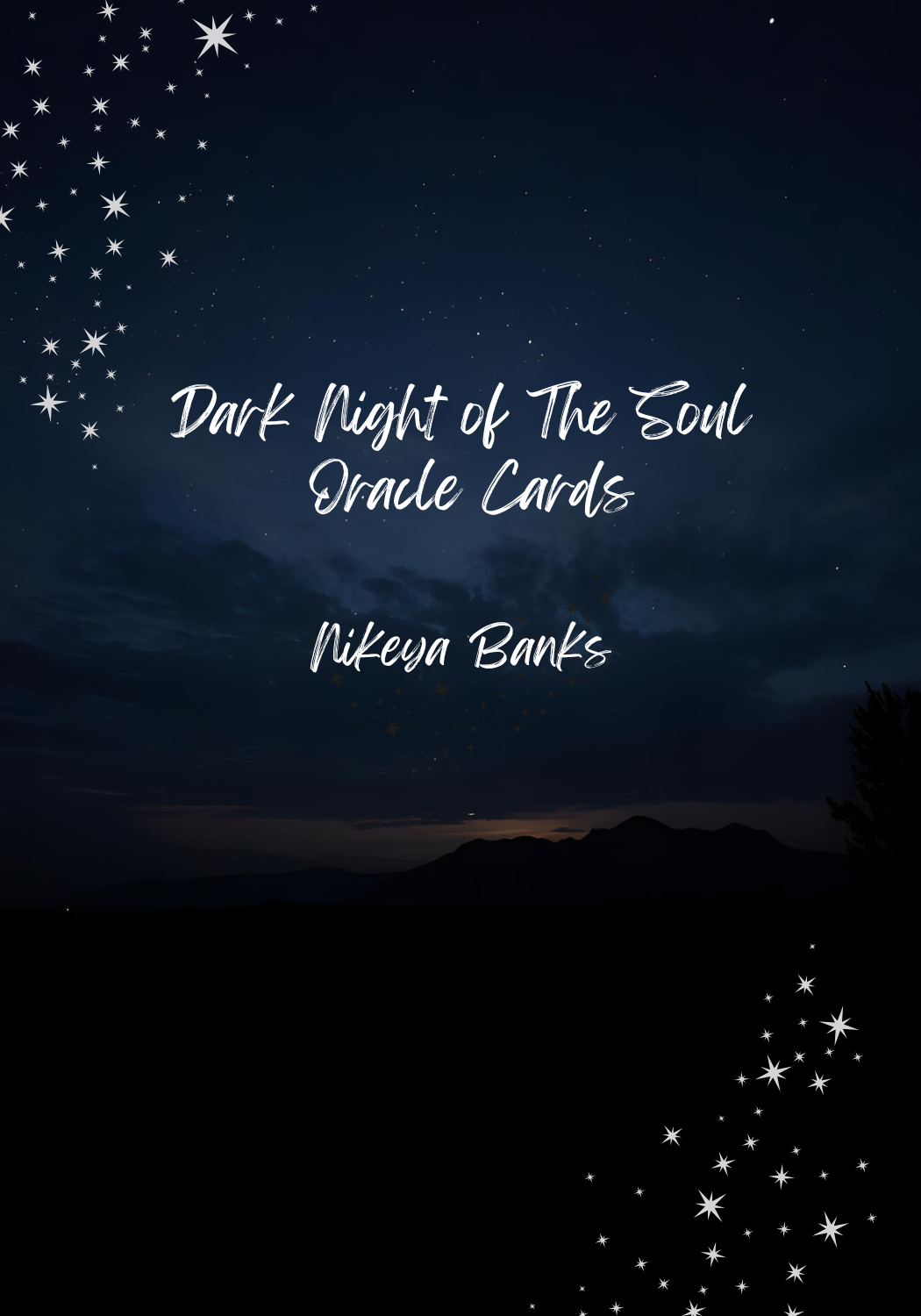 Dark Night of the Soul Oracle Cards (2.75" × 4.75")