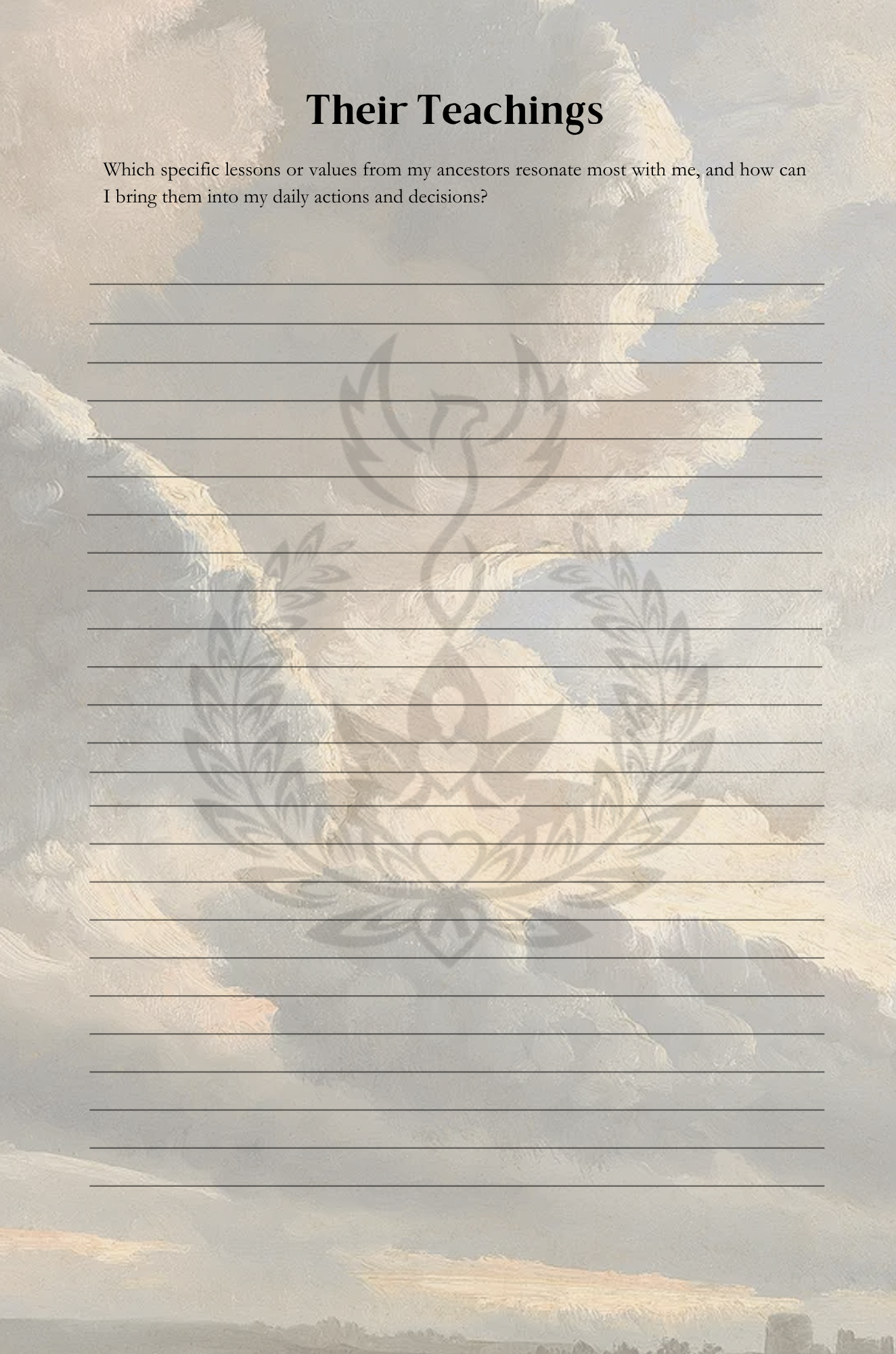 Ancestral Healing & Wisdom Inspirational Workbook - Image 3