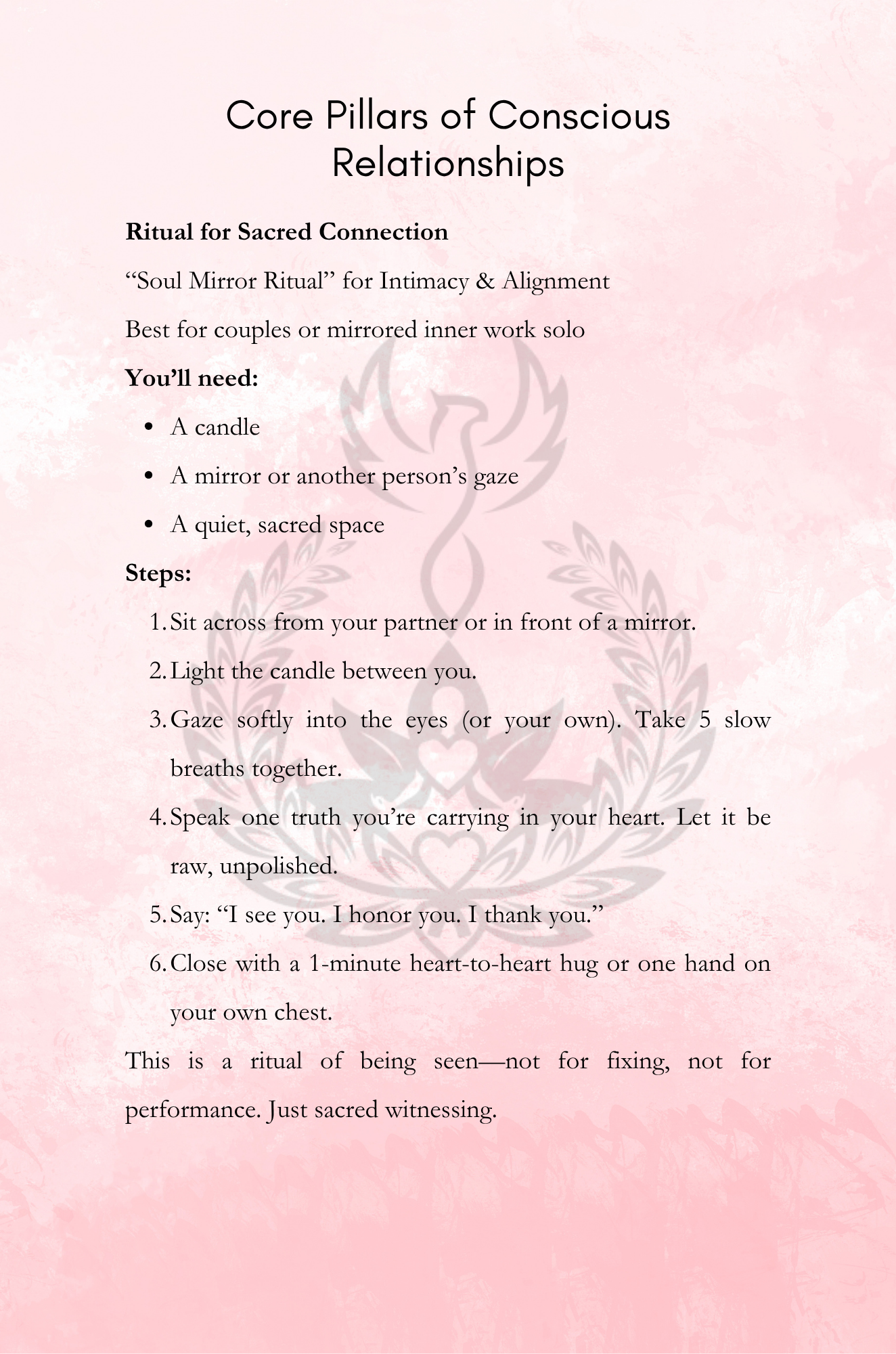 The Conscious Relationships Digital Workbook - Image 3