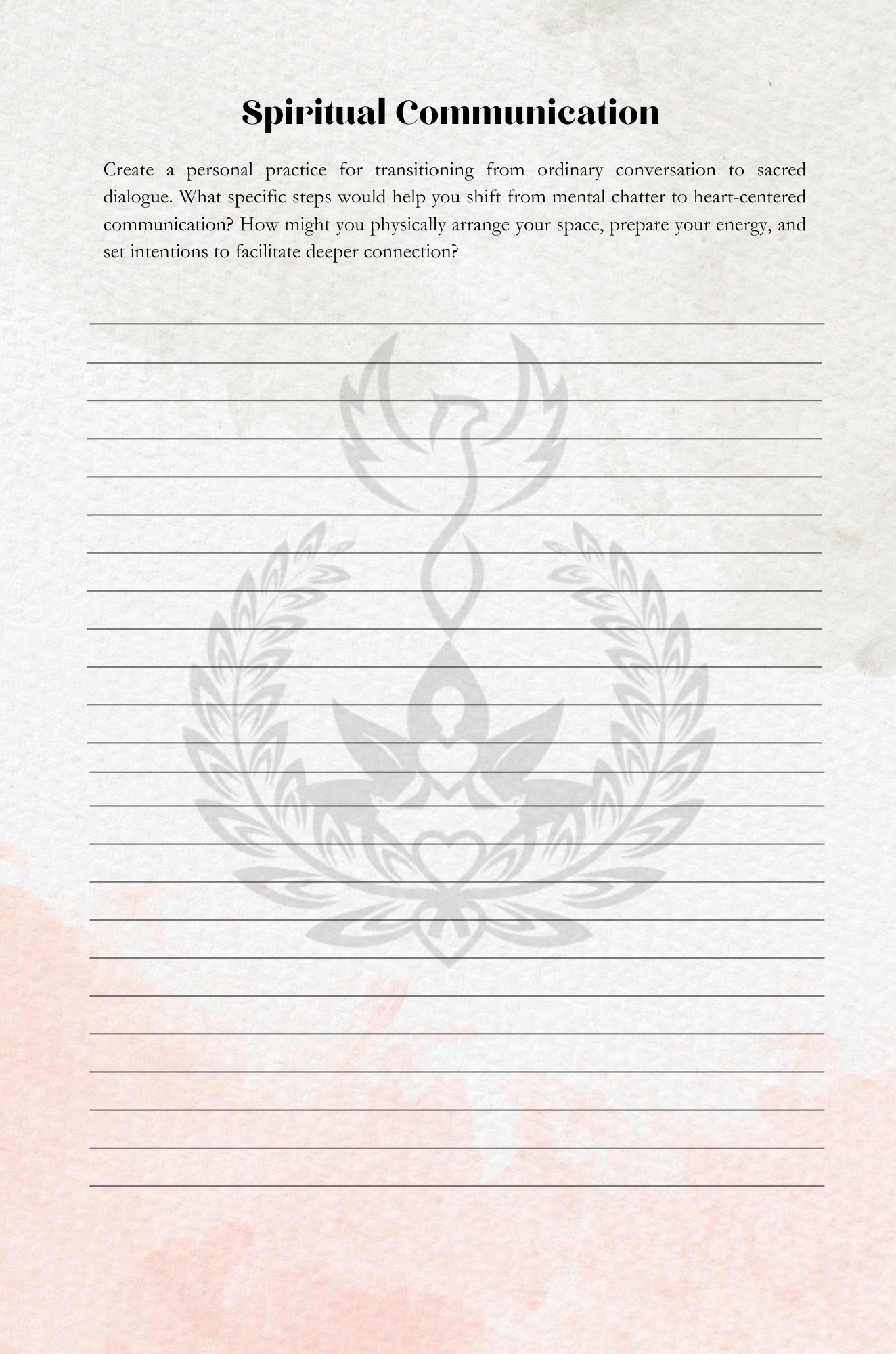 The Attracting Divine Love Motivational Digital Workbook - Image 3