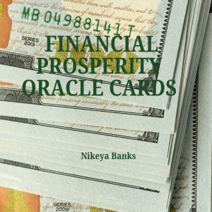 Financial Prosperity Oracle Cards (2.75" × 4.75")