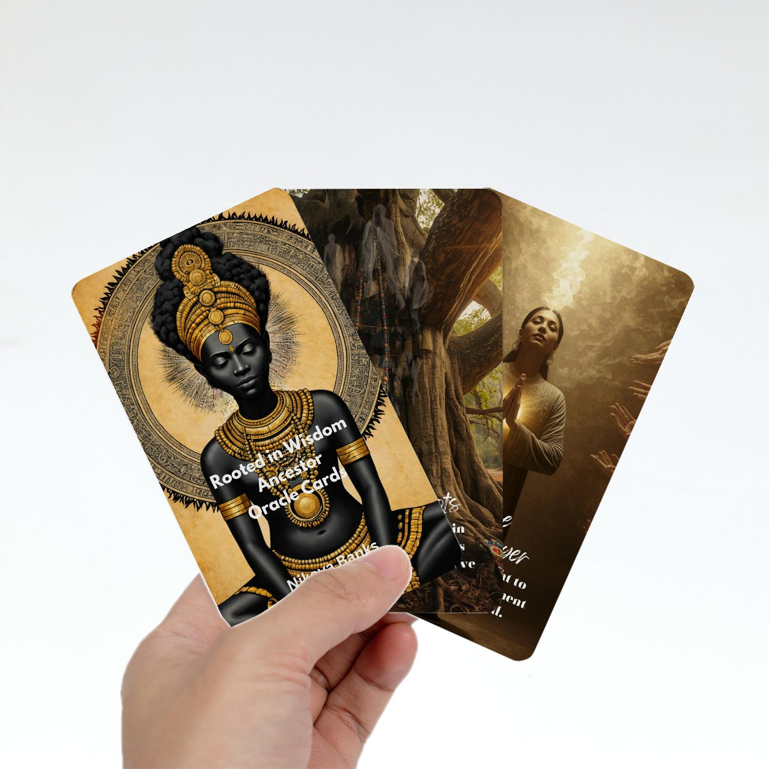 Rooted in Wisdom Oracle Cards (2.75" × 4.75") - Image 2