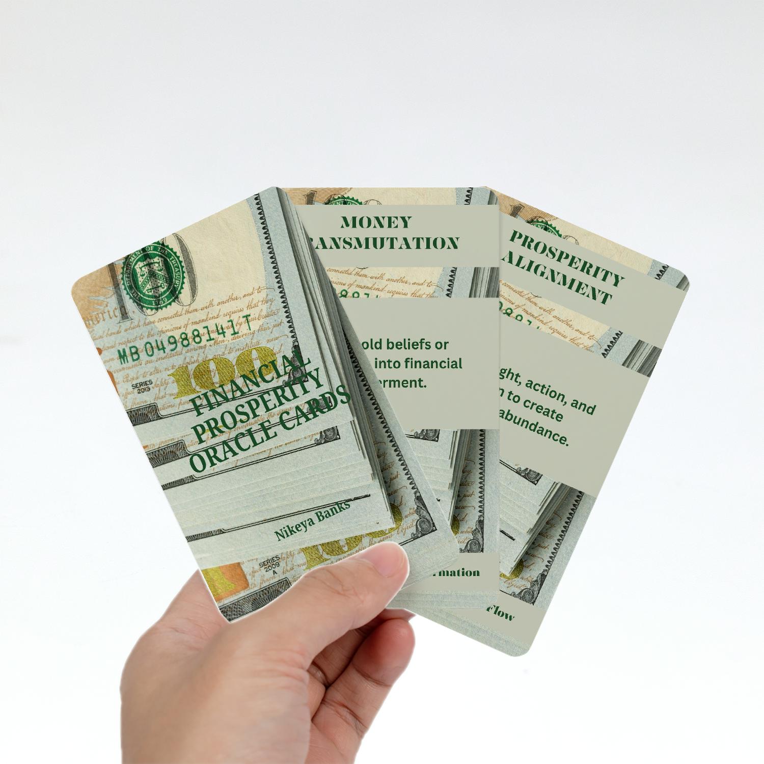 Financial Prosperity Oracle Cards (2.75" × 4.75") - Image 2