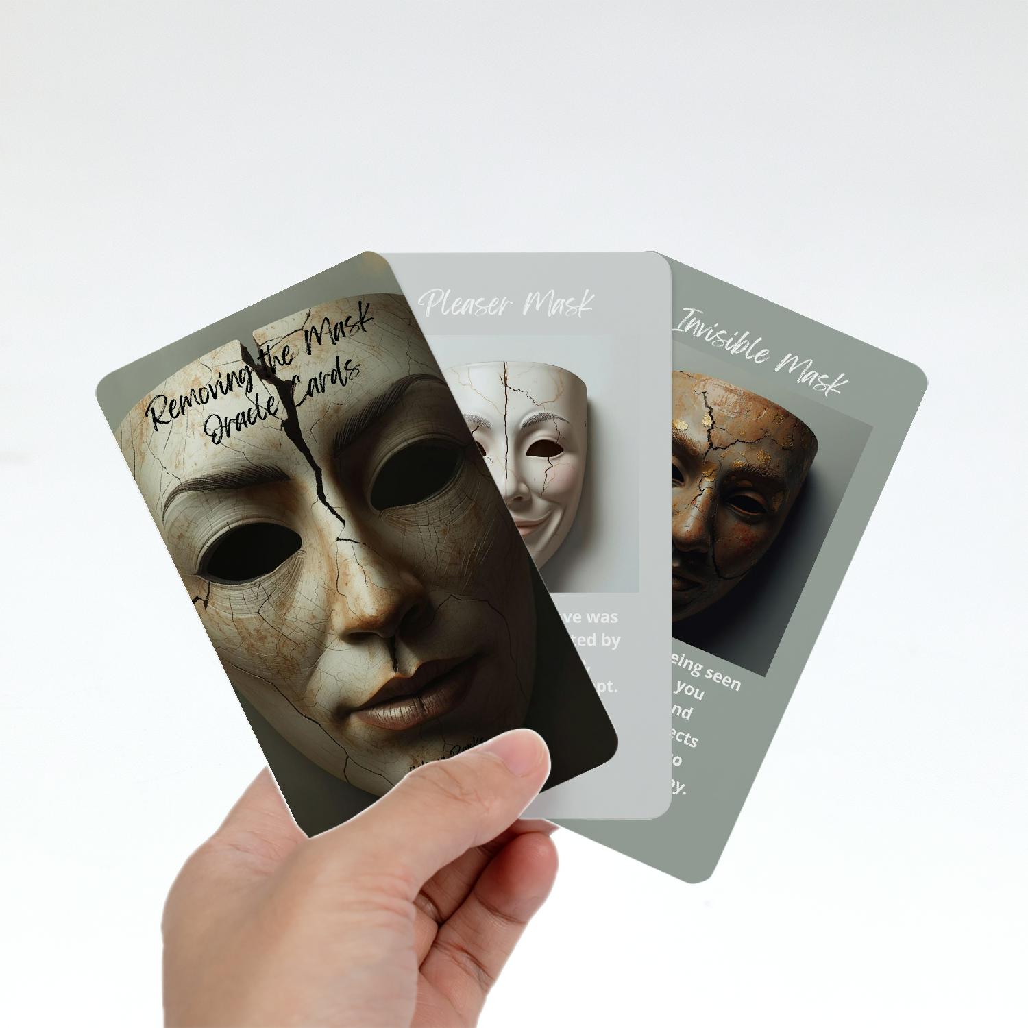 Removing the Masks Oracle Cards (2.75" × 4.75") - Image 2
