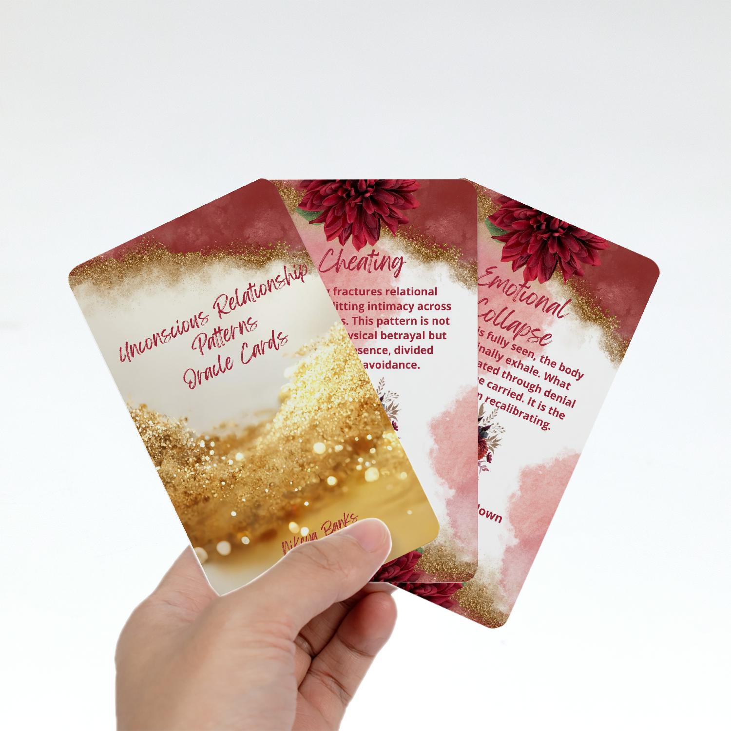 Unconscious Relationship Patterns Cards (2.75" × 4.75") - Image 2